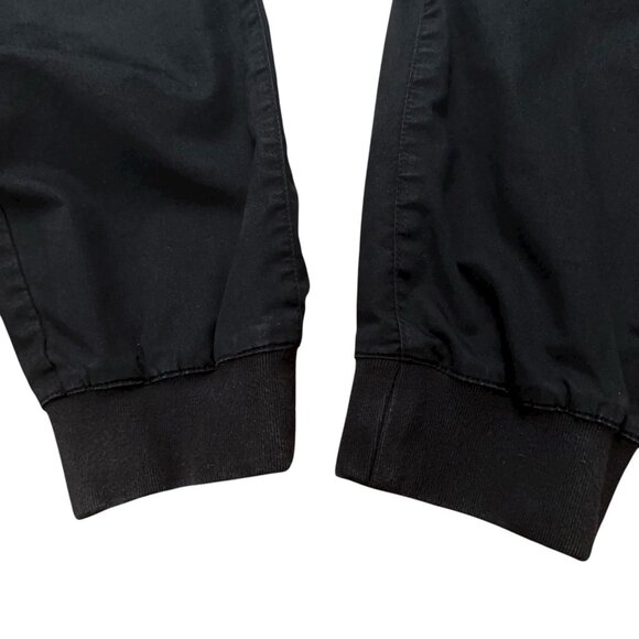 Nike Pants Mens Size L Modern Woven Joggers Slim Fit Drawstring Stretch Black - Picture 5 of 8